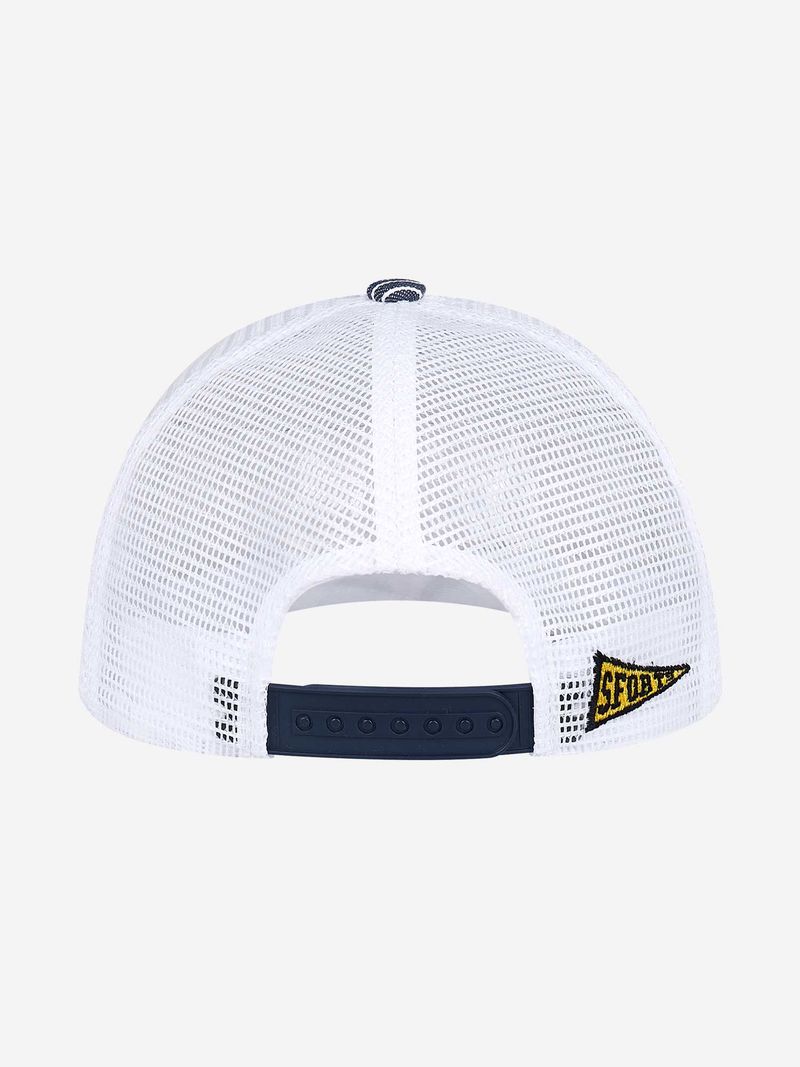 REC RUIT BOOKMARK DENIM MESH CAP (BLACK)