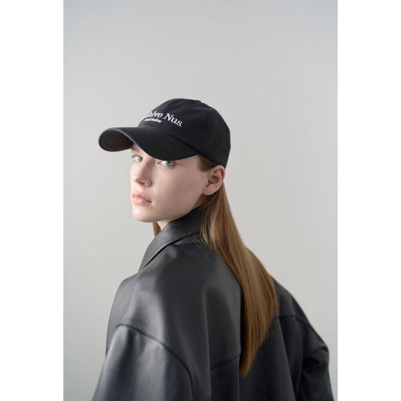 Nus. arch ball cap (Black)