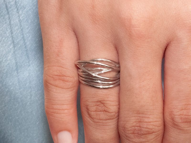 [MADE] wave layer ring