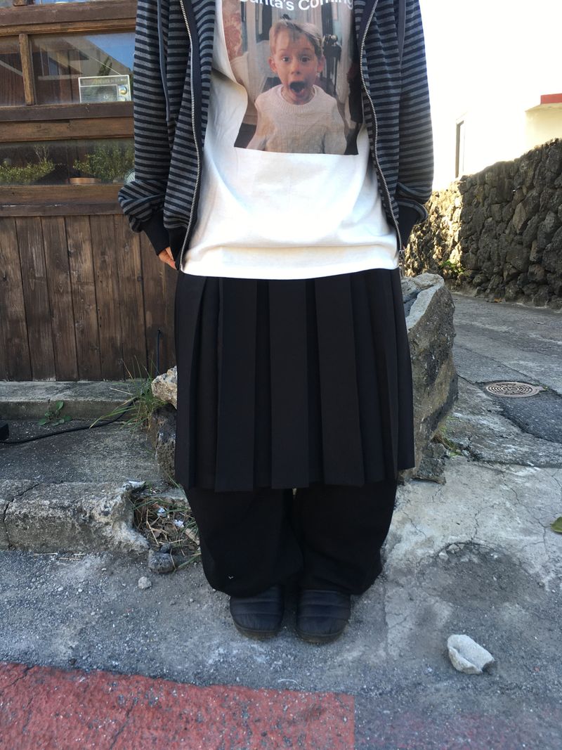 Pleated skirt