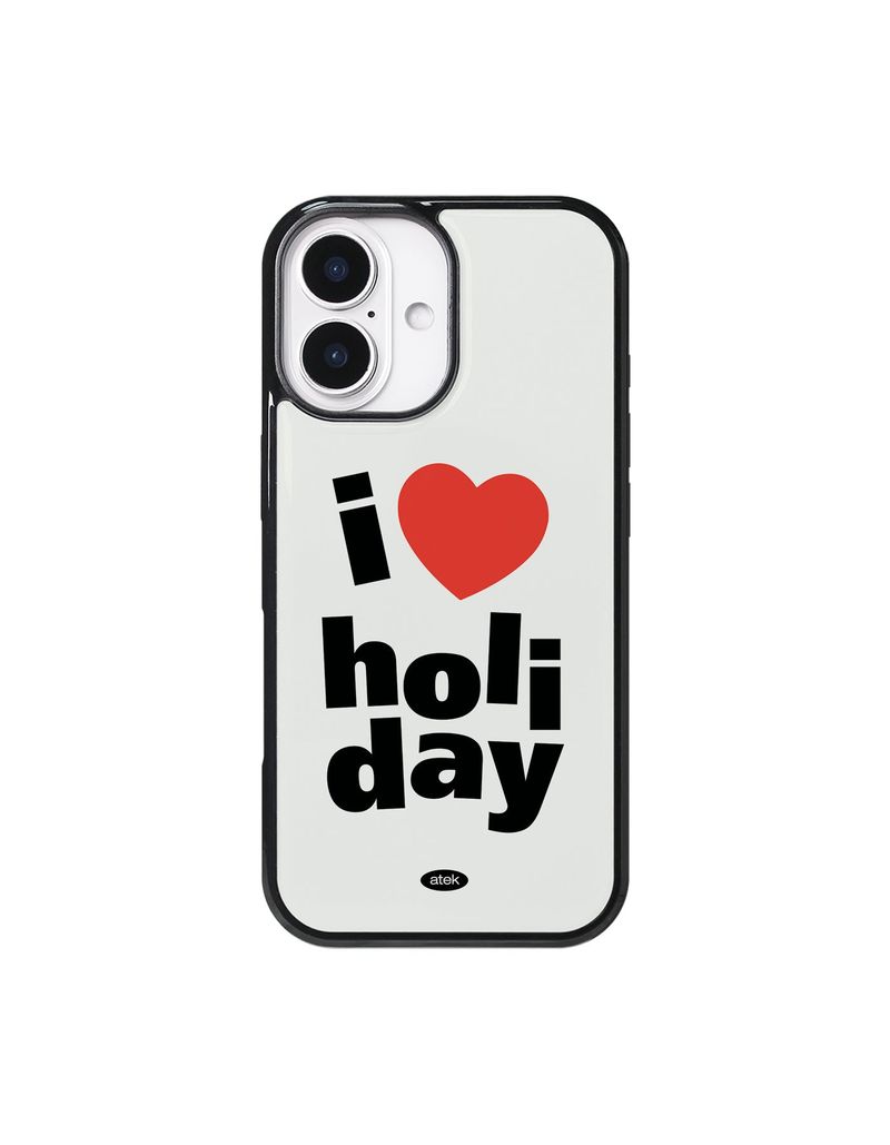 ATEK(アテック)の「Holiday Epoxy Bumper Case(White)(Smartphone Accessories)」