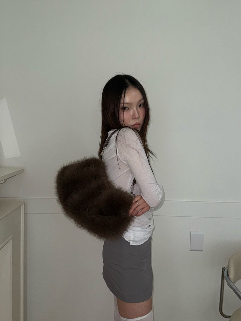 2way puppy bag brown