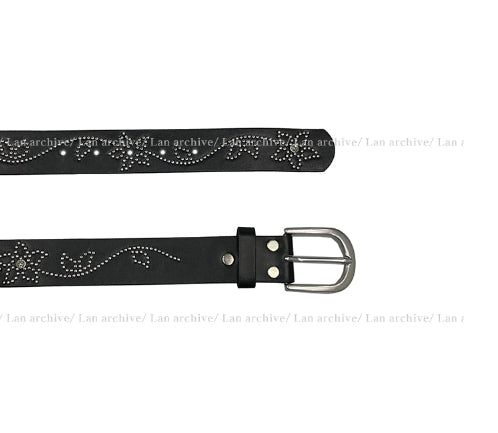 Flower stud belt