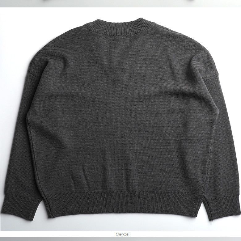 MJ Overfit Masion V Neck Knit (6color)