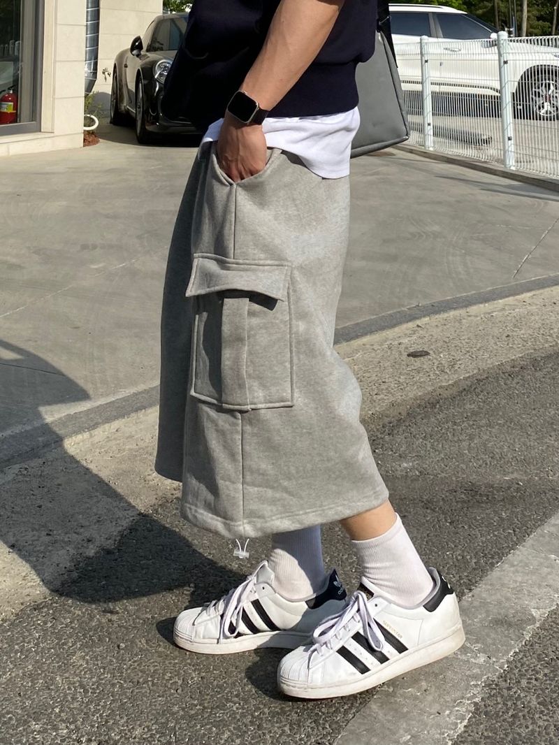 UNAIDUN（アネイダン）の「Terry Cargo Sweat String Half Pants 3C（Pants）」