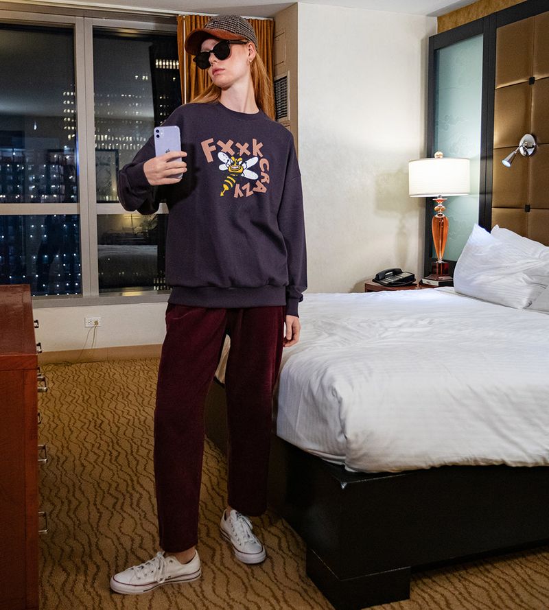 Mad bee sweat-shirt