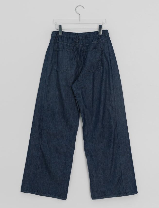 AC Non-Fade Summer Wide Denim Pants