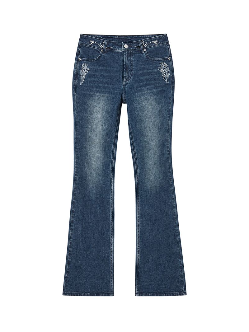 SMOKIN BADDIE DENIM PANTS (INDIGO)