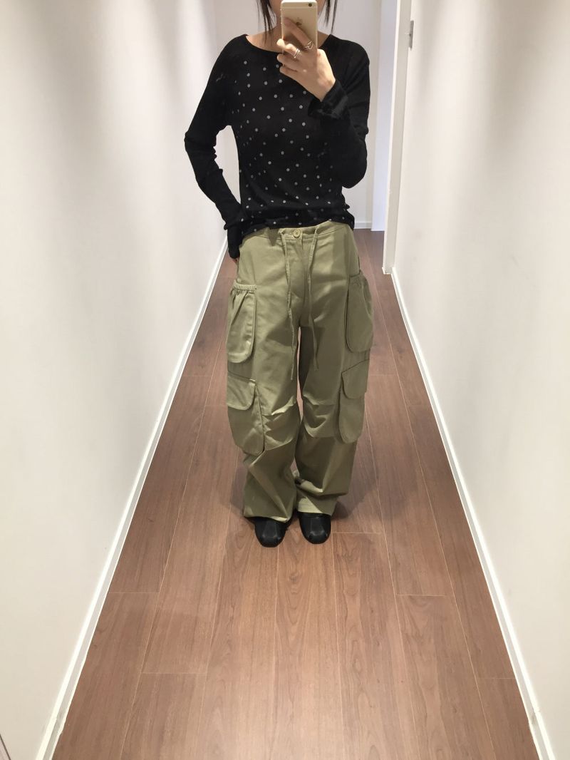 Quarter Pigment Cargo Pants (3color)