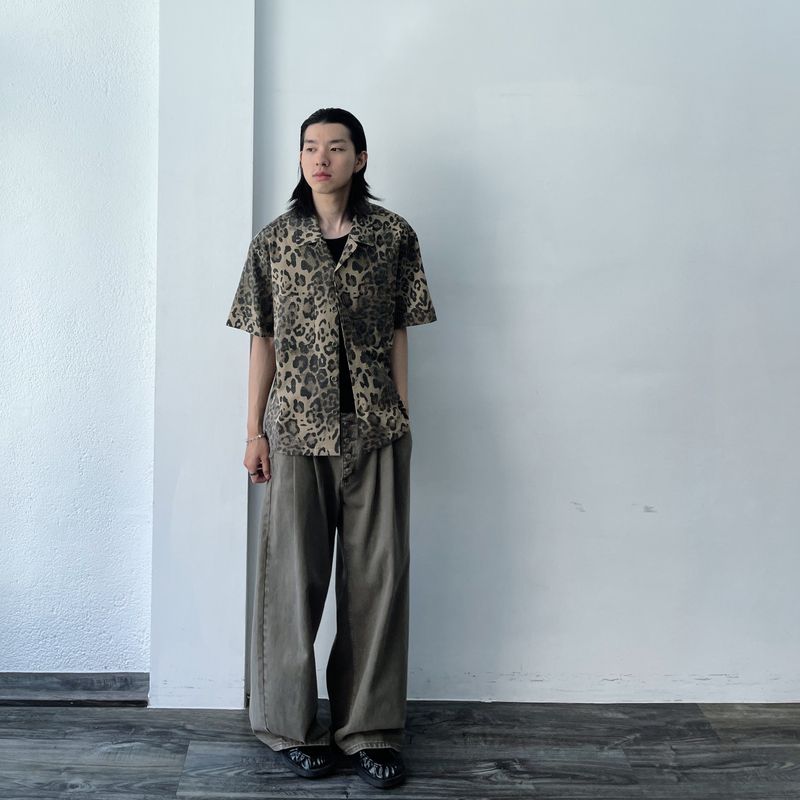 Two-Way Zip Relaxed Shirt