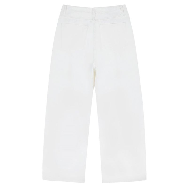 BTB : COMFY JEANS [SOFT WHITE] [UNISEX]