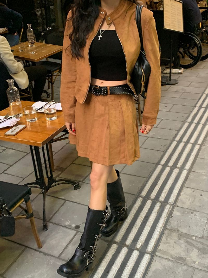 [MADE] Rump Suede Racing Jacket