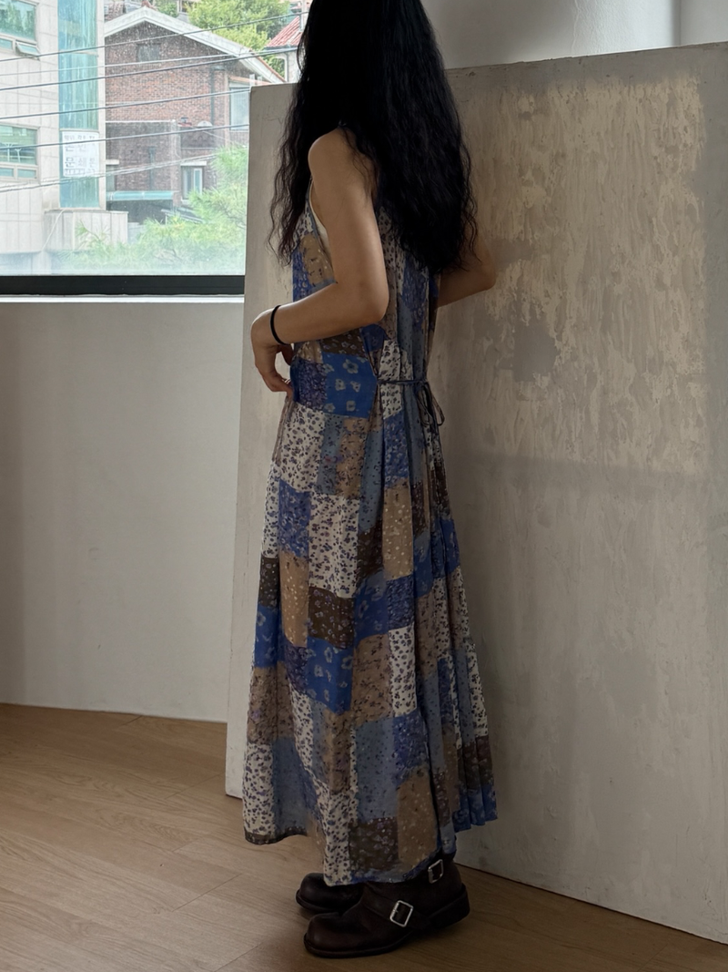 summer vacation long dress 