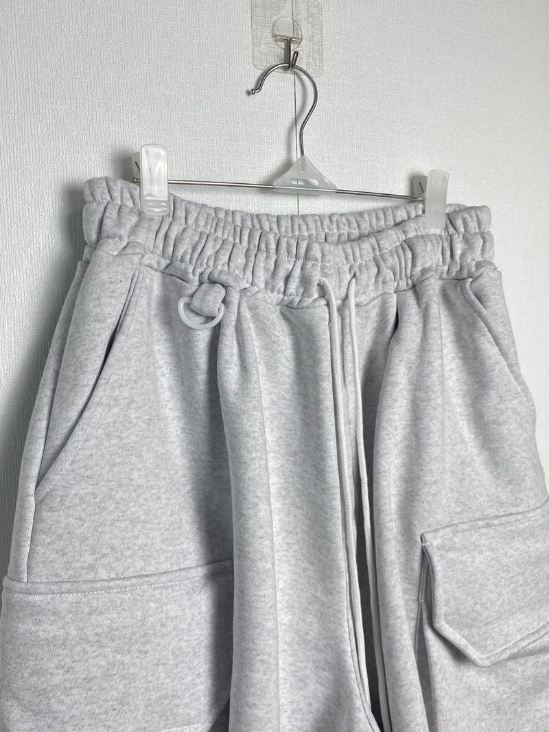 Flicker Cargo Sweat Balloon Pants 2C