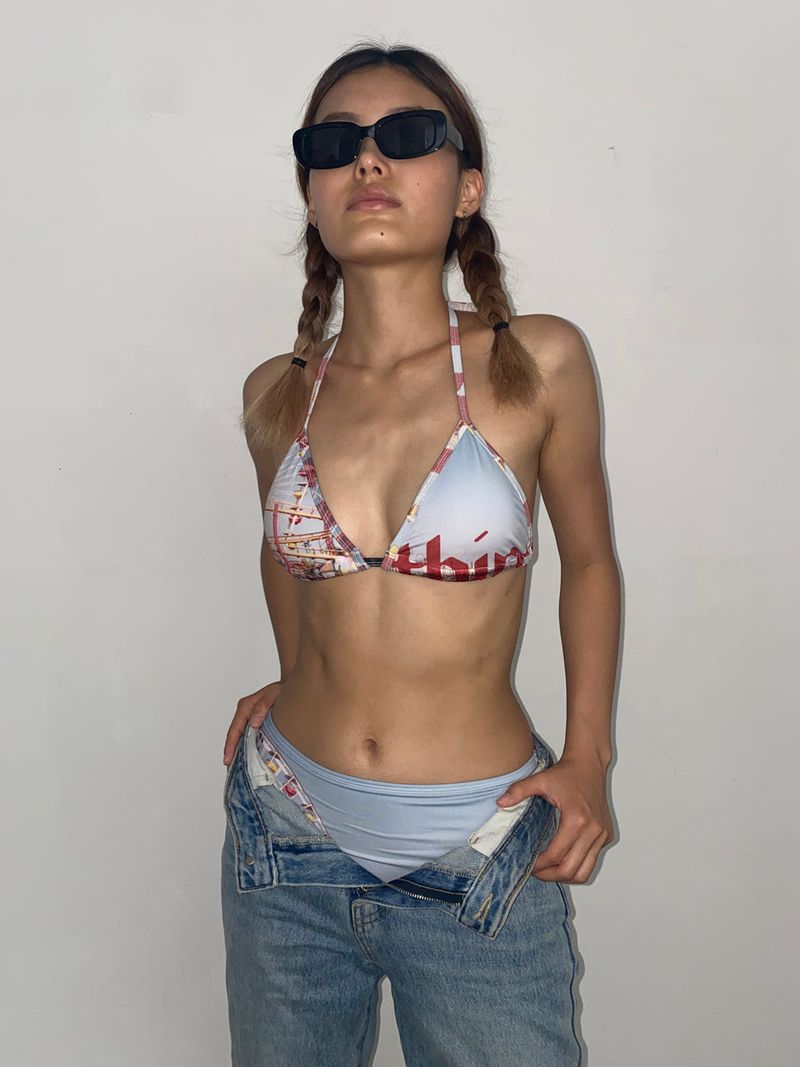 Thirsty Club(サースティー クラブ)の「サンタモニカビキニ トライアングルトップ(水着)」