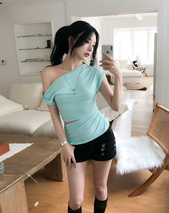 Dept Napoleon Button Shorts