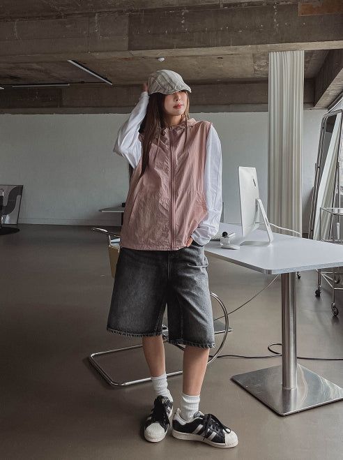 Tide Washing Carpenters Bermuda Pants