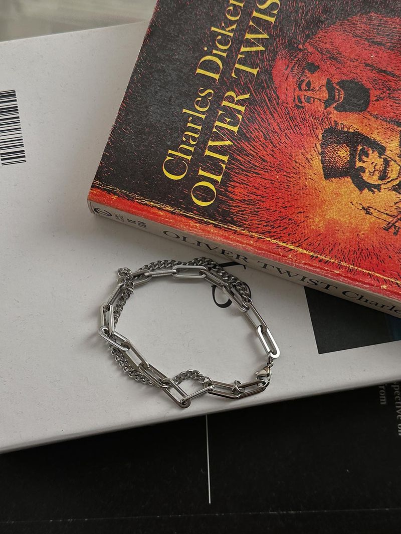 ASCLO Double Chain Bracelet