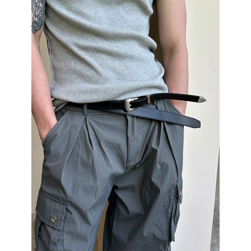 LAURANT（ロラン）の「[PREMIUM] Double leather belt（Fashion Accessories）」
