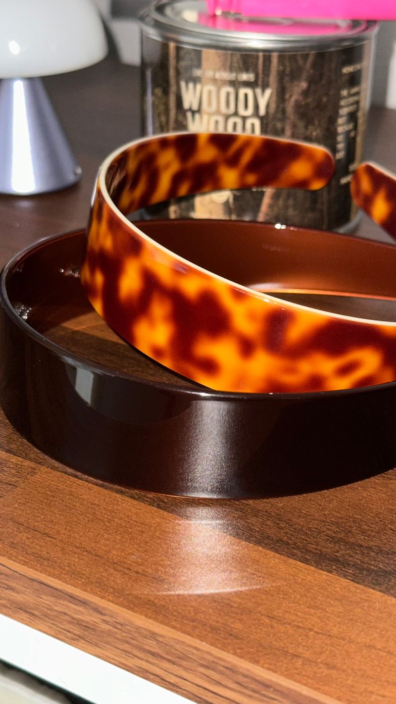 Dark choco hair band