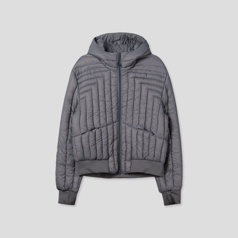 Juno Crop Hooded Cut-Out Lightweight Padding 3C