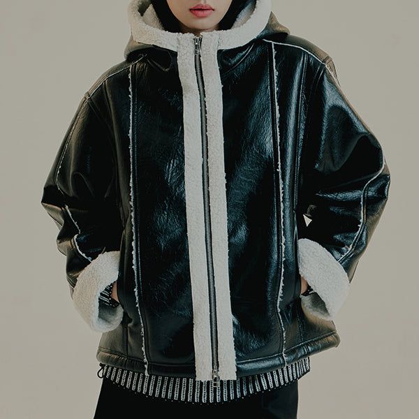 BIKER MOUTON JACKET