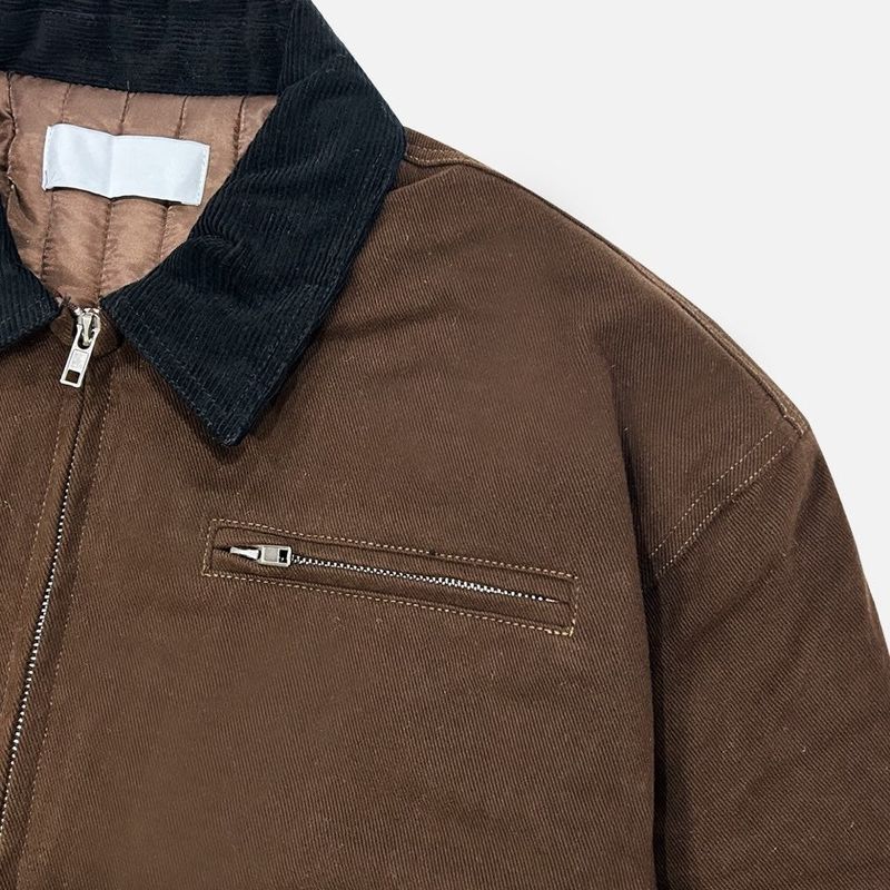 Overcast Color-Block Padded Jacket (2 Colors)
