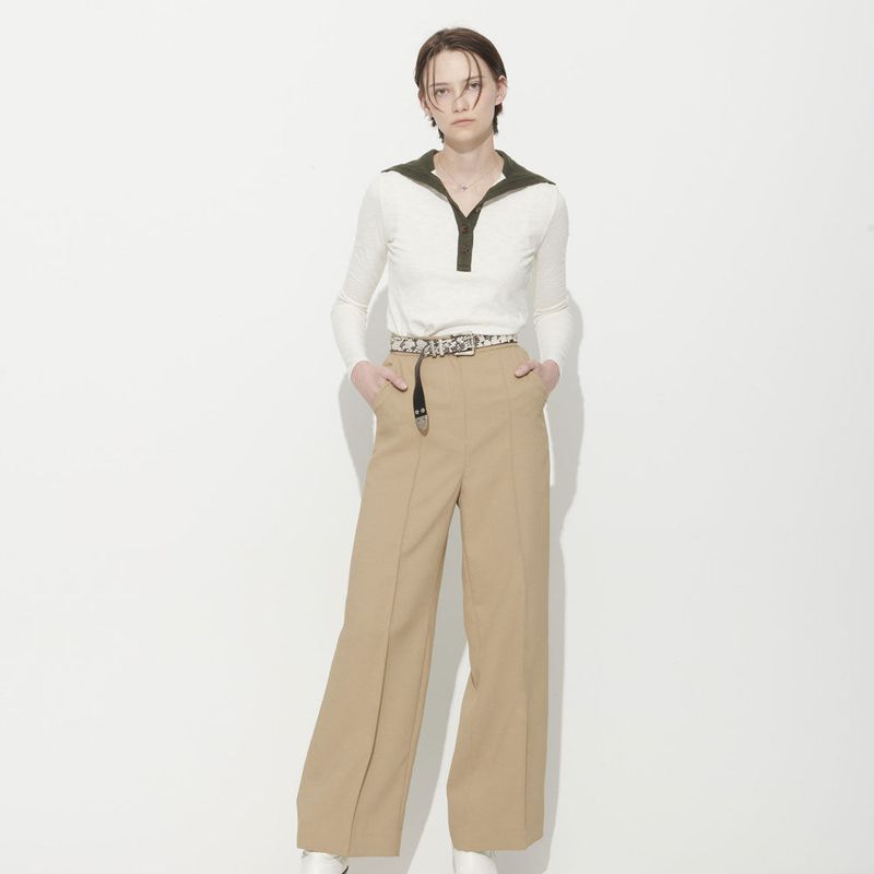  AVA TURTLE NECK TOP, IVORY