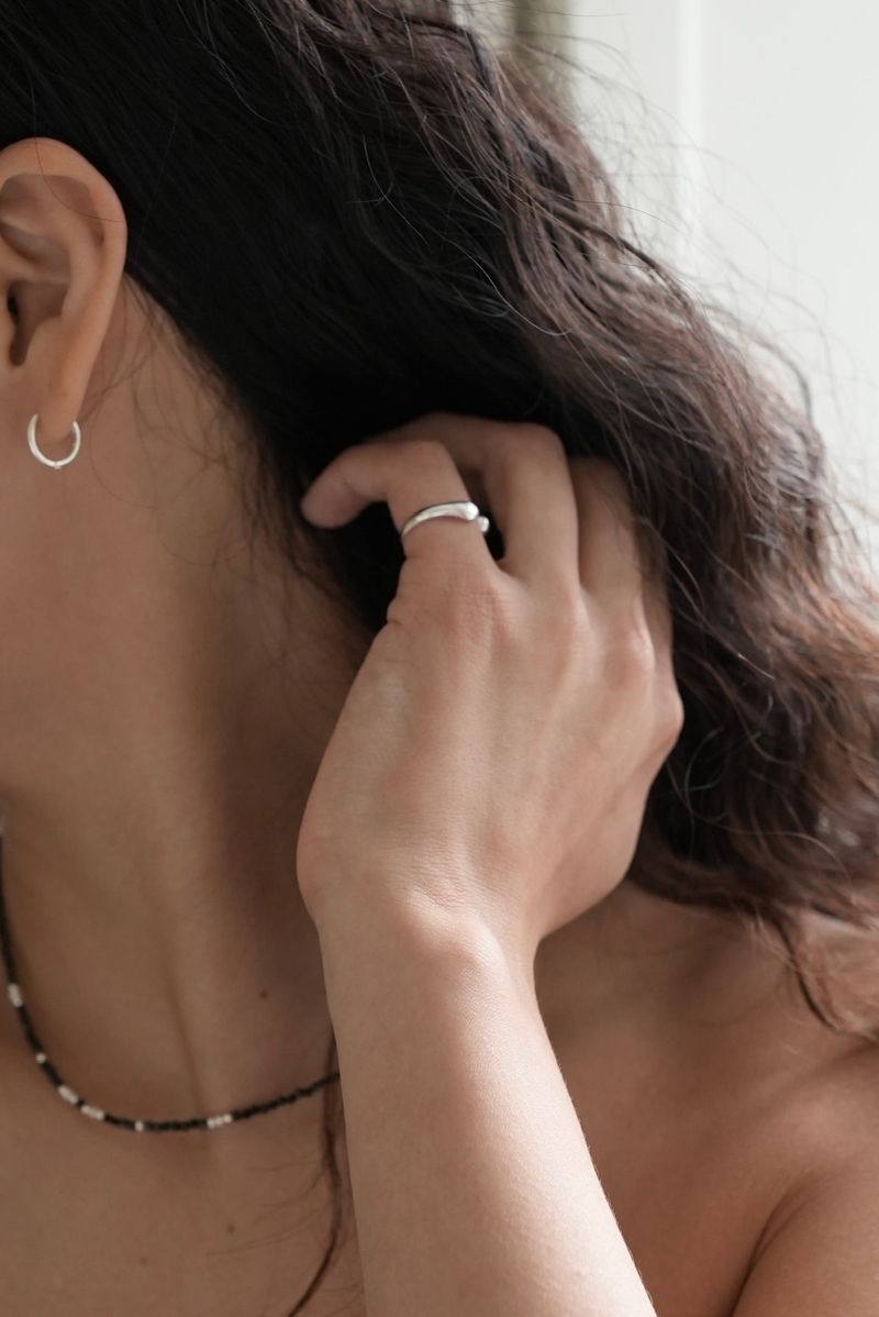 シンプルピアス（シルバー925）
