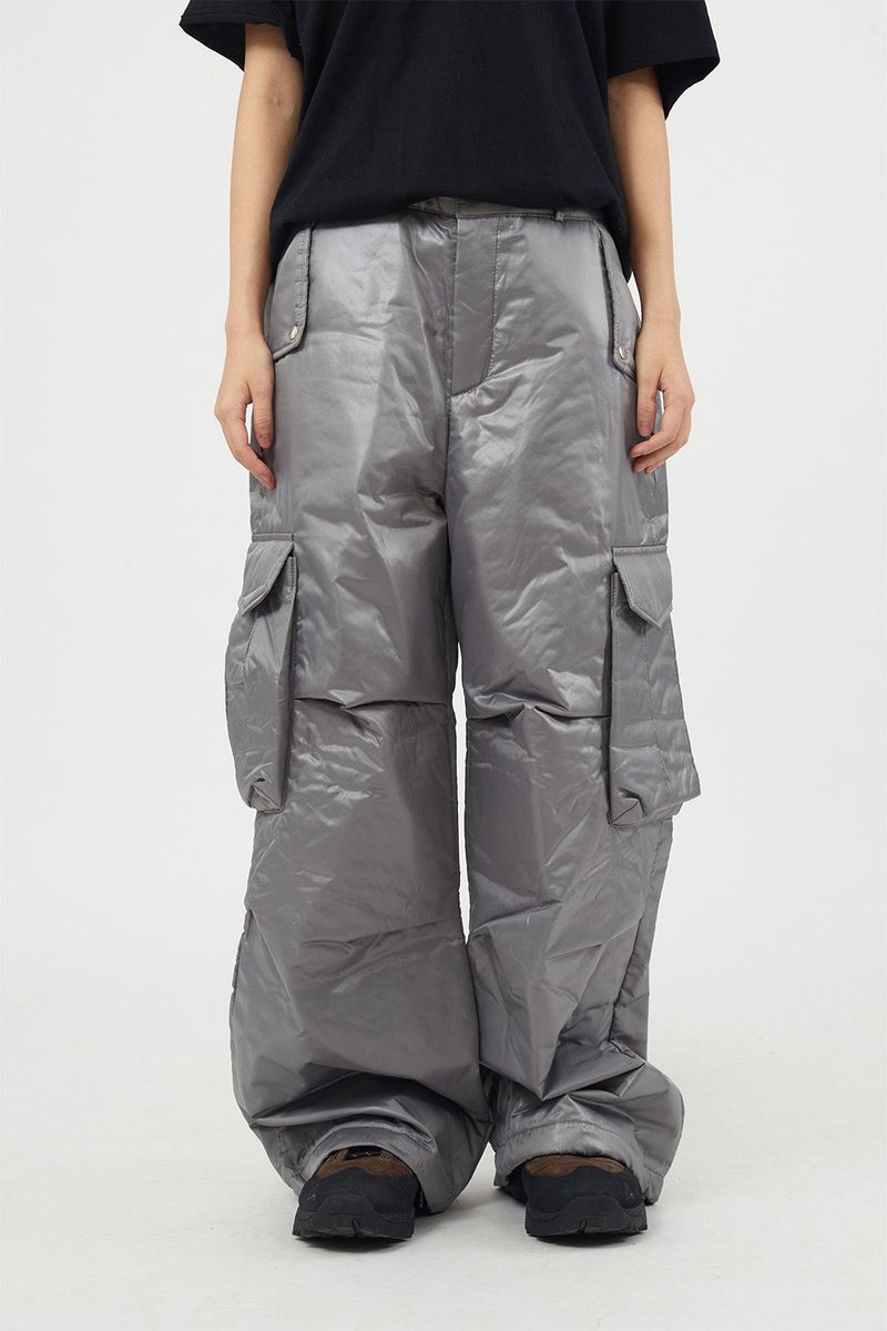 Raucohouse(ラウコハウス)の「フラッフィーワイドパッデッドカーゴパンツ(パンツ)」