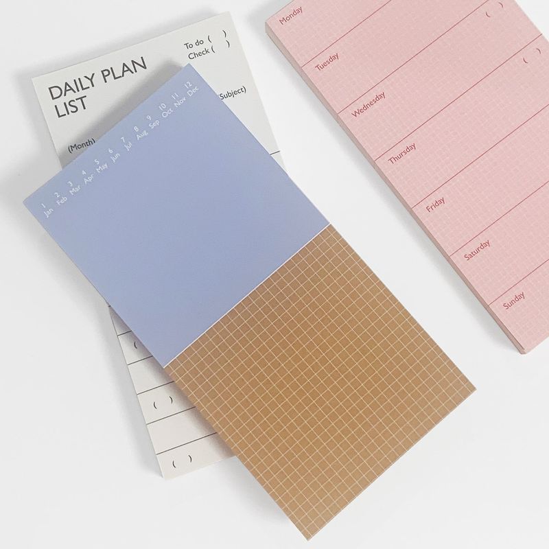 Monthly memopad