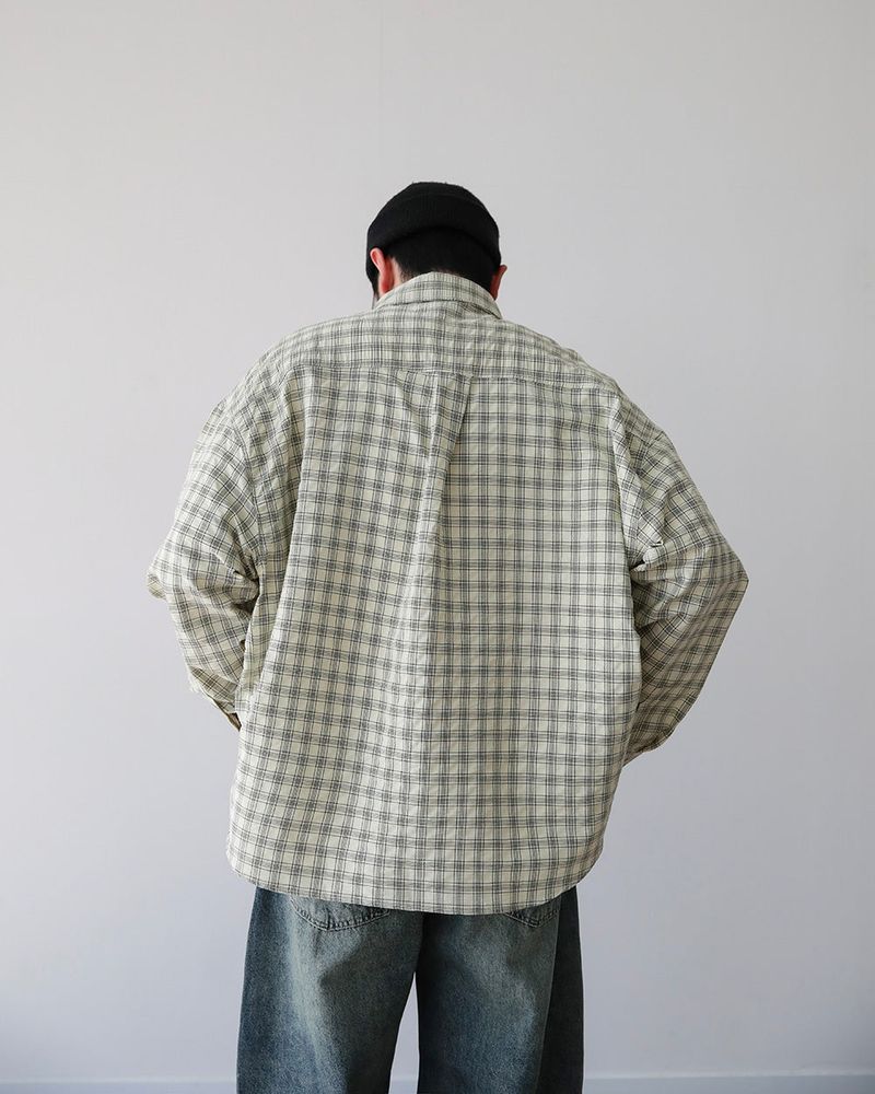 AC EMBOSSED CHECKERED SHIRT