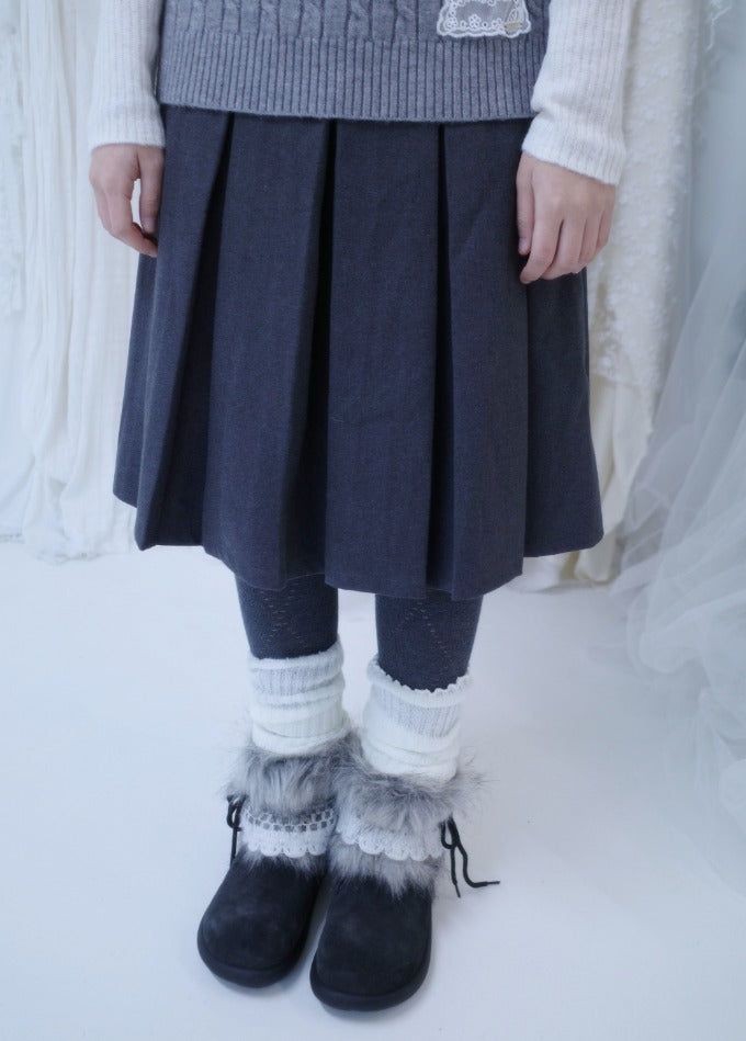 myorang(ミョラン)の「Yoohoo pleats midi skirt (2color)(Skirts)」