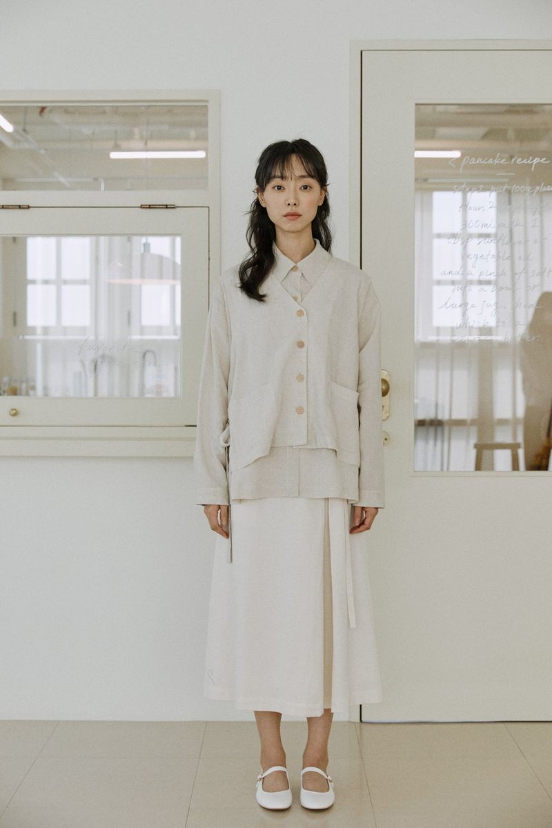 linen vest shirts natural