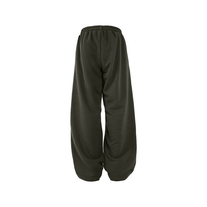 HIERARCHY STUDIOS TMTNW - Olive Green Four Stripes Baggy Pants