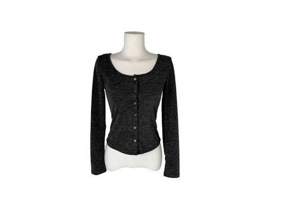 Gren Dot Frill Cardigan Sleeveless Set
