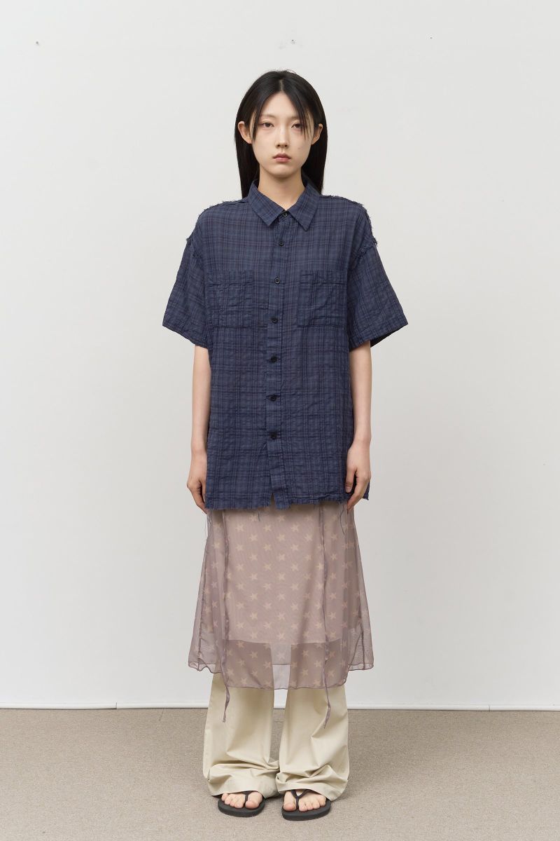 Which Cut Off Checked Shirt