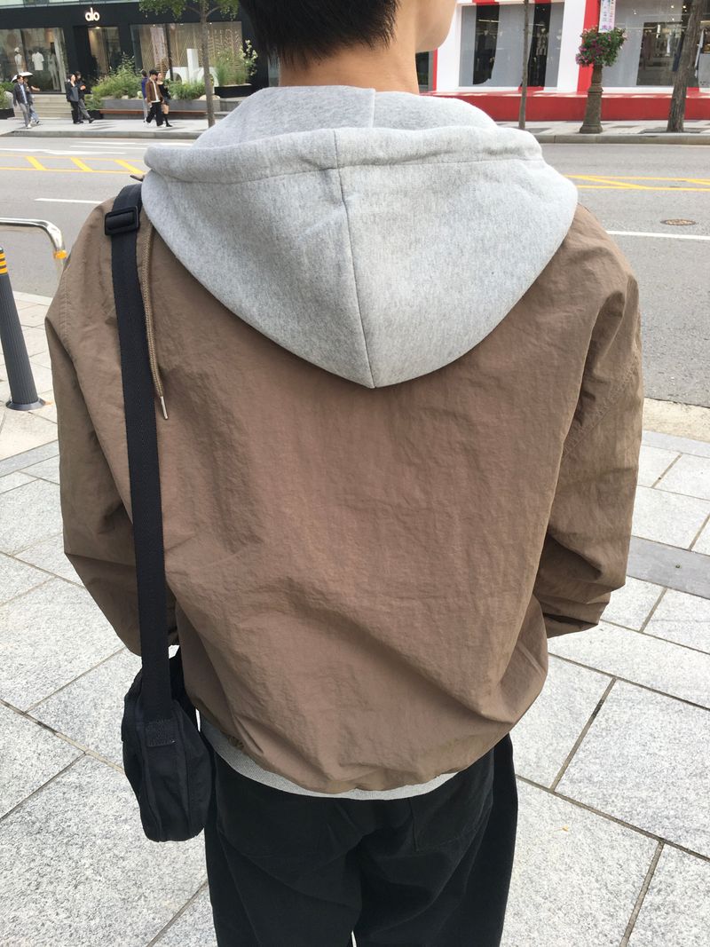 Uchi High Neck Windbreaker 4C