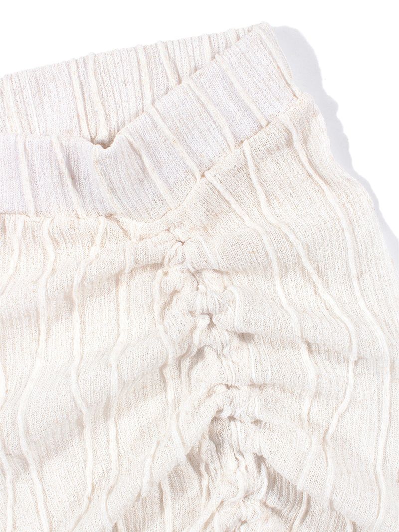 LAYERED STRAP LONG SKIRT _ Ivory 