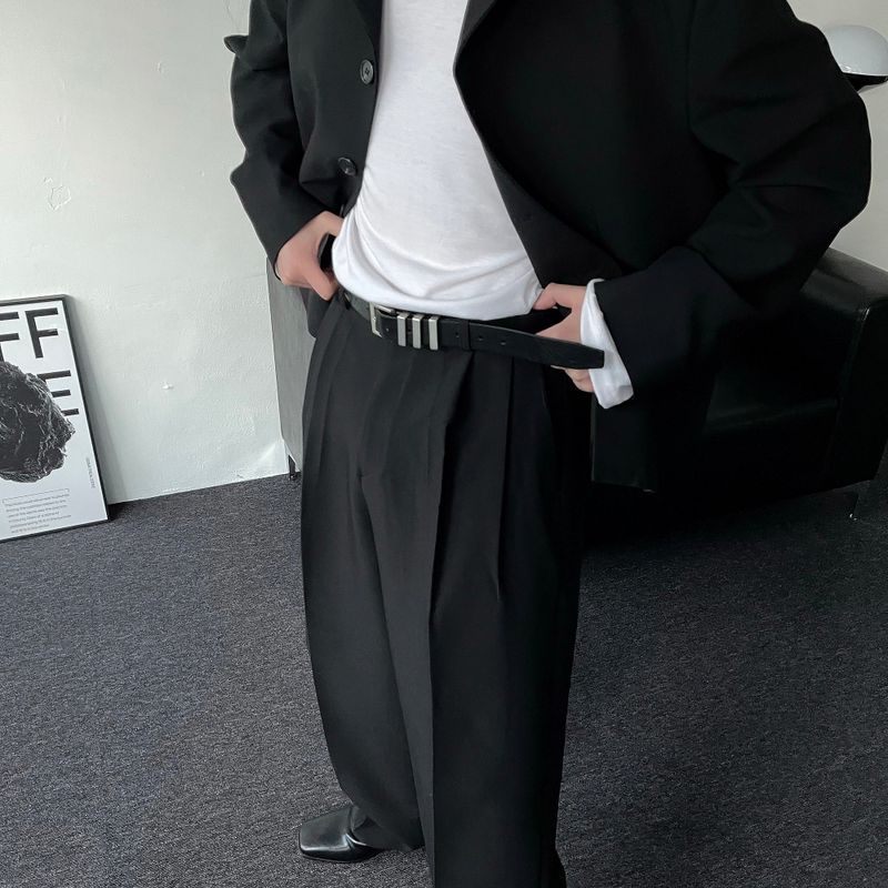 CR Camille Two-Tuck Wide Pants (2 colors)