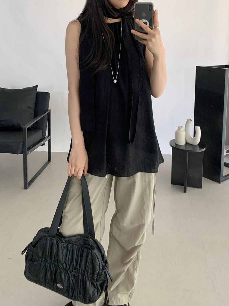 Nest String Banding Cargo Pants