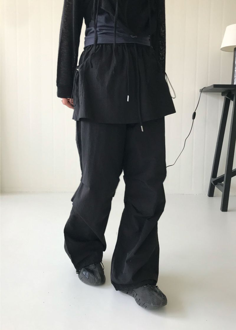 WOOHWA（ウファ）の「PARACHUTE SKIRT PANTS（Pants）」