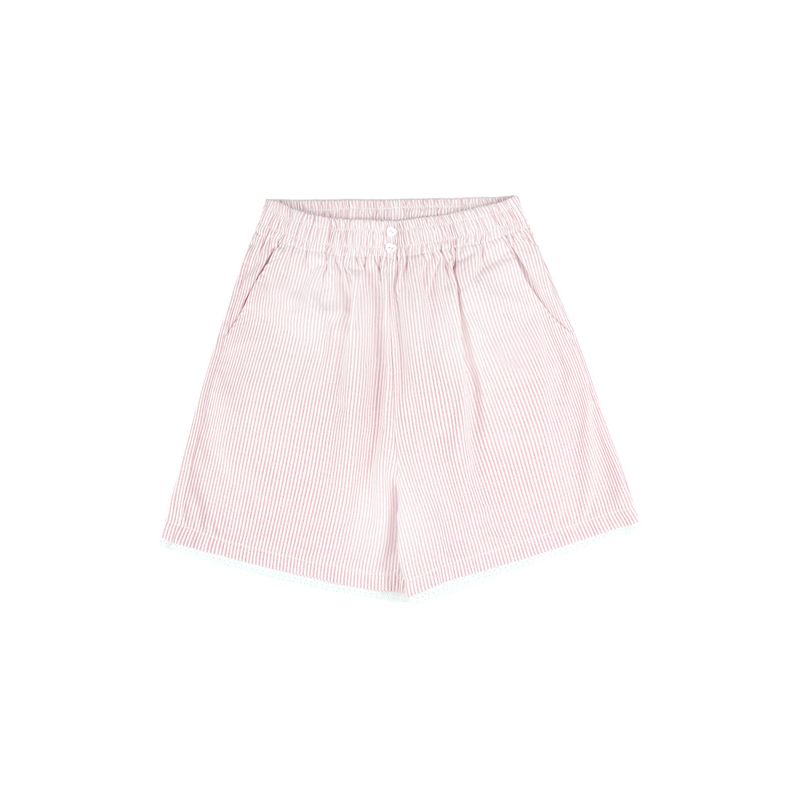 PINK PINEAPPLE（ピンクパイナップル）の「LACE STRIPE SHORTS (2 COLORS)（Pants）」