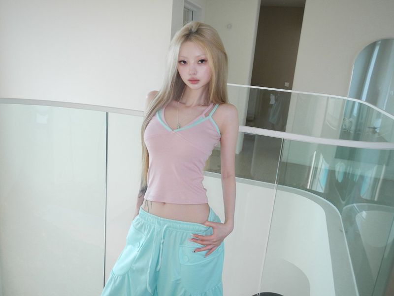 THEAIRTOWN（ザエアータウン）の「annietwo sleev(4 color)（Tops）」