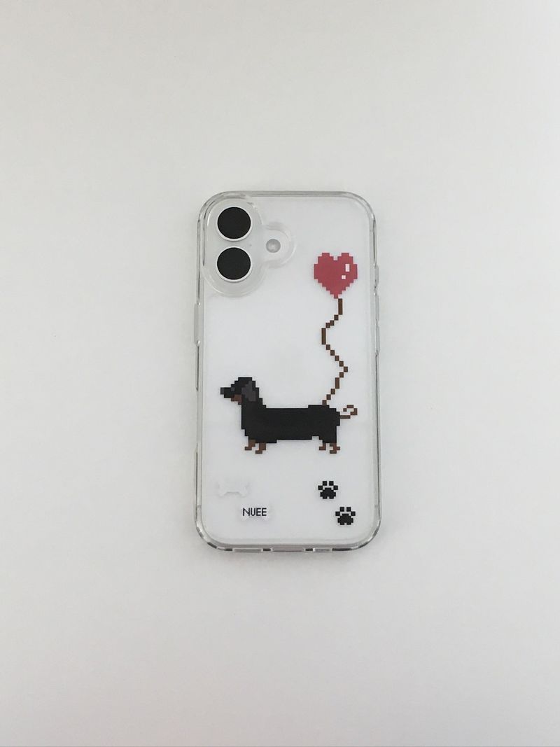 shop.nuee(ショップニュイ)の「my puppy case ver2. (jelly hard)(Smartphone Accessories)」