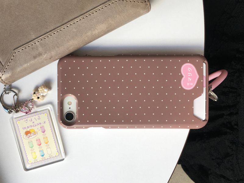 KISSA MLQ Card Poket Case - BROWN
