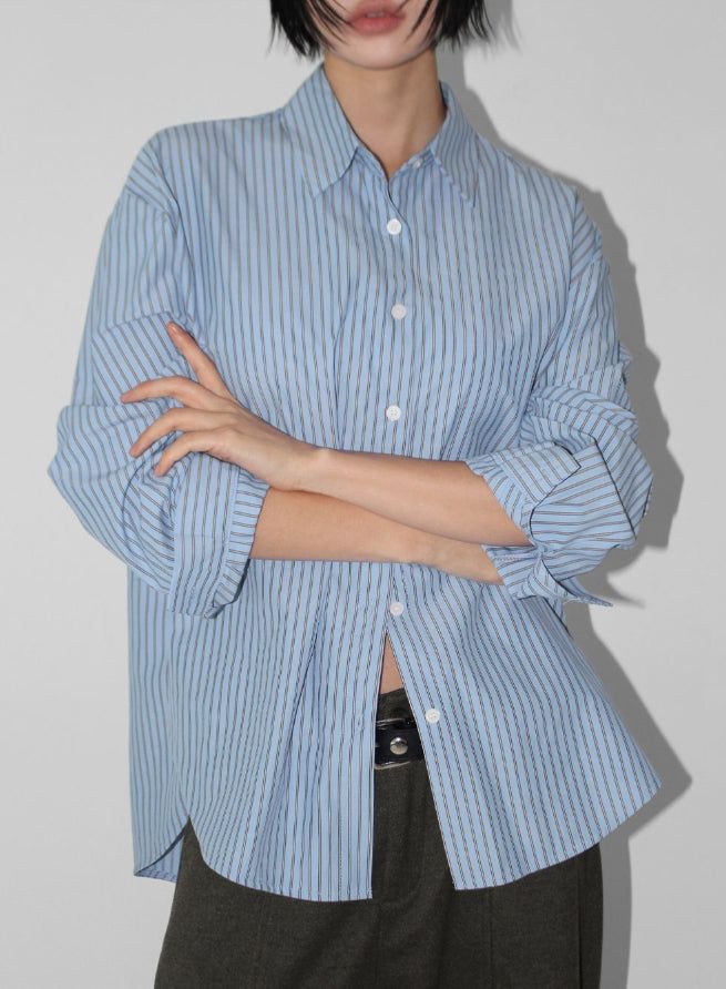 PALE STRIPE SHIRT