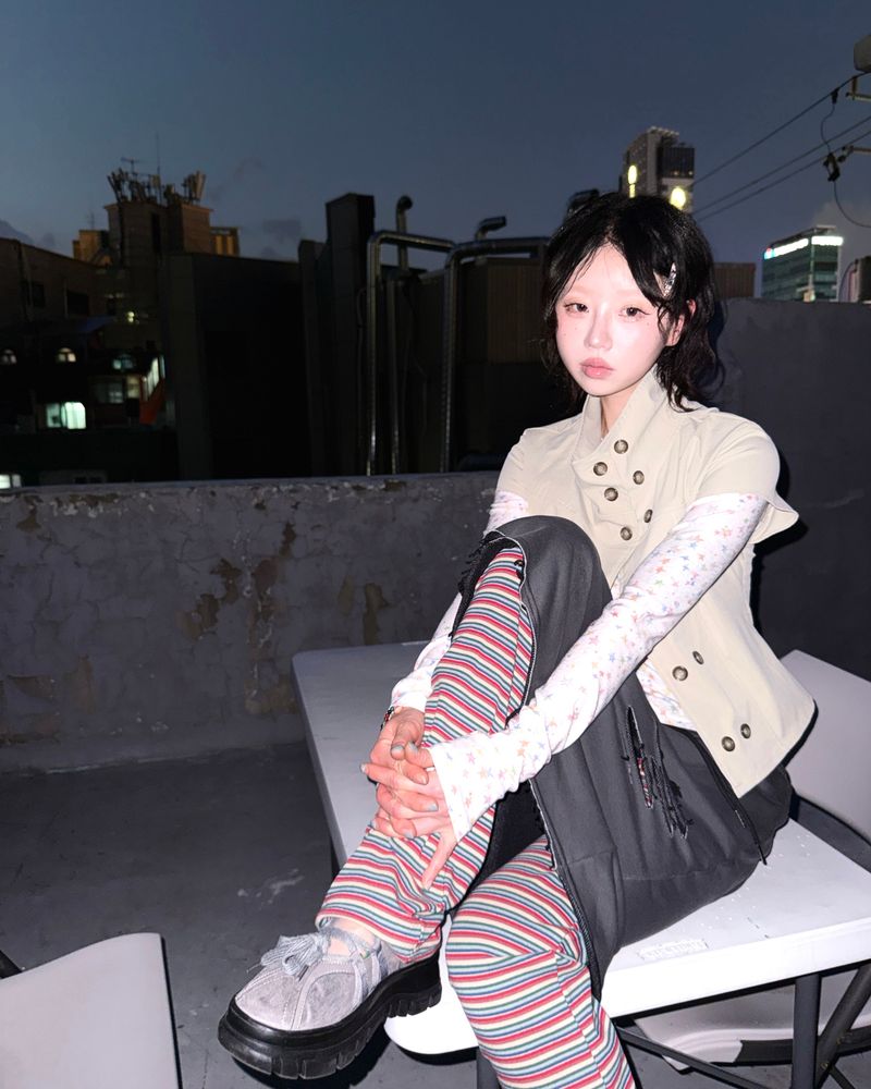 (2color) Candy Stripe Pants