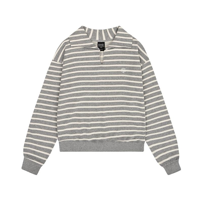 LOGO STRIPE COLLAR MTM