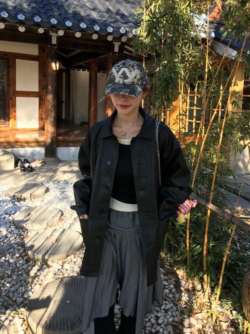 Dusty Leather Overwork Jacket (2c)